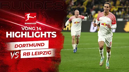 Highlights Dortmund - Leizpig (Vòng 14 - Giải VĐQG Đức 2023/24)