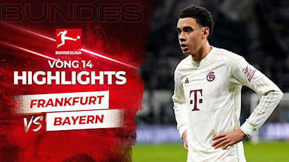 Highlights Frankfurt - Bayern Munich (Vòng 14 - Giải VĐQG Đức 2023/24)