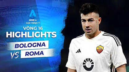Highlights Bologna - Roma (Vòng 16 - Giải VĐQG Ý 2023/24)