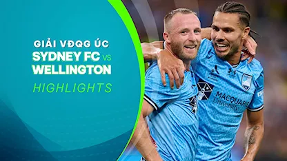 Highlights Sydney FC - Wellington Phoenix (Vòng 10 - Giải VĐQG Úc 2023/24)