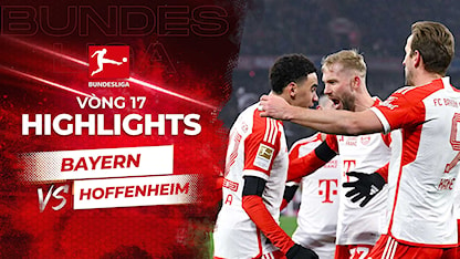 Highlights Bayern Munich - Hoffenheim (Vòng 17 - Giải VĐQG Đức 2023/24)
