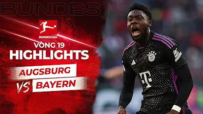 Highlights Augsburg - Bayern Munich (Vòng 19 - Giải VĐQG Đức 2023/24)