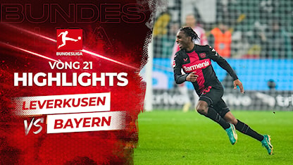 Highlights Leverkusen - Bayern Munich (Vòng 21 - Giải VĐQG Đức 2023/24)