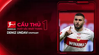 Deniz Undav - Cầu Thủ Xuất Sắc Nhất Tháng 1 Bundesliga 2023/24