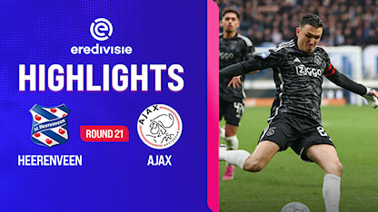 Highlights Heerenveen - Ajax  (Vòng 21 - Giải VĐQG Hà Lan 2023/24)