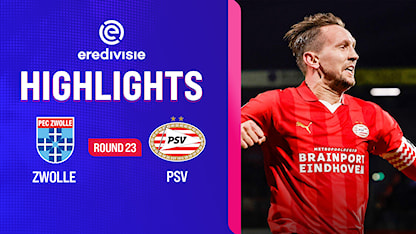 Highlights PEC - PSV (Vòng 23 - Giải VĐQG Hà Lan 2023/24)