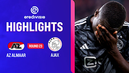 Highlights AZ Alkmaar - Ajax (Vòng 23 - Giải VĐQG Hà Lan 2023/24)