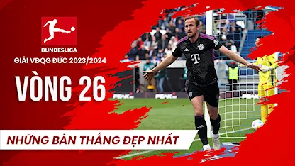 Những Bàn Thắng Đẹp Nhất Vòng 26 Giải VĐQG Đức 2023/24