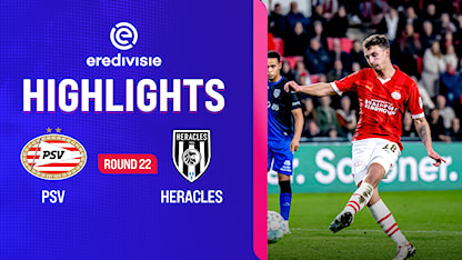 Highlights PSV - Heracles (Vòng 22 - VĐQG Hà Lan 2023/24)