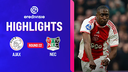 Highlights  Ajax - NEC (Vòng 22 - VĐQG Hà Lan 2023/24)