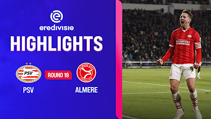 Highlights PSV - Almere City (Vòng 19 - VĐQG Hà Lan 2023/24)
