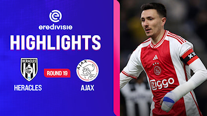 Highlights  Heracles - Ajax (Vòng 19 - VĐQG Hà Lan 2023/24)