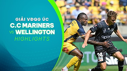 Highlights C.C Mariners - Wellington Phoenix (Vòng 23 - Giải VĐQG Úc 2023/24)