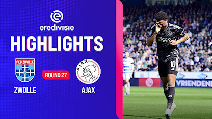 Highlights PEC - Ajax (Vòng 27 - Giải VĐQG Hà Lan 2023/24)