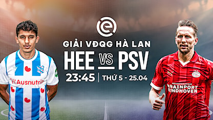 Heerenveen - PSV (Vòng 31 - Giải VĐQG Hà Lan 2023/24)