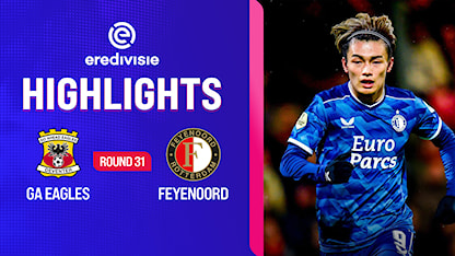 Highlights Go Ahead Eagles - Feyenoord (Vòng 31 - Giải VĐQG Hà Lan 2023/24)