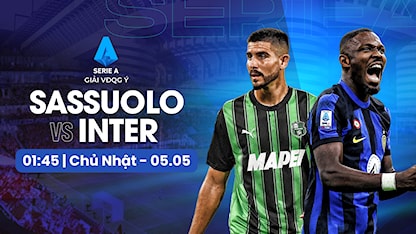 Sassuolo - Inter Milan