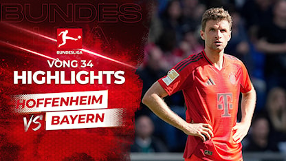 Highlights Hoffenheim - Bayern Munich (Vòng 34 - Giải VĐQG Đức 2023/24)
