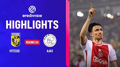 Highlights Vitesse - Ajax (Vòng 34 - Giải VĐQG Hà Lan 2023/24)