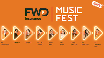 FWD Music Fest 2024 - 10 - Vũ Cát Tường - Mono - Tăng Duy Tân - Trần Anh Huy - Quang Bảo - Thu Minh - Bằng Kiều