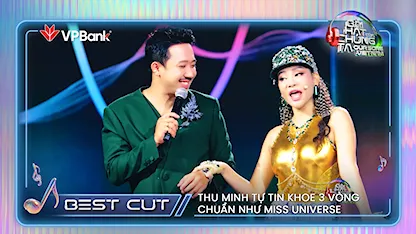 Thu Minh tự tin khoe 3 vòng chuẩn như Miss Universe | Bestcut