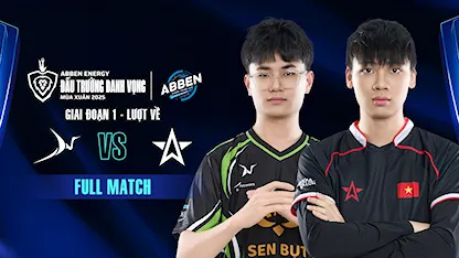 Full Match Black Sarus Sports - One Star Esports (Giai đoạn 1 ĐTDV Mùa Xuân 2025)