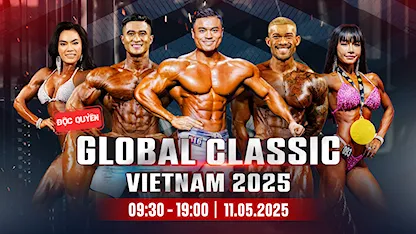 Giải thể hình NPC Worldwide Global Classic Vietnam: Ho Chi Minh Showdown 2025