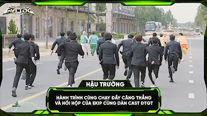 Hành trình CÙNG CHẠY đầy căng thẳng , hồi hộp của ekip và dàn cast Đấu Trường Gia Tốc