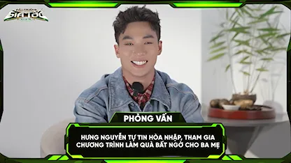 Hưng Nguyễn tự tin hòa nhập, tham gia chương trình làm quà bất ngờ cho ba mẹ