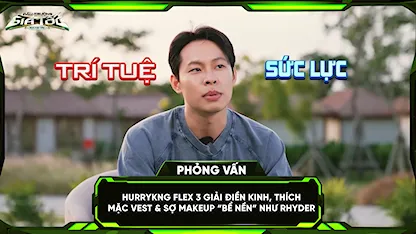 HURRYKNG flex giải 3 điền kinh, thích mặc vest & sợ makeup 'bể nền' như RHYDER