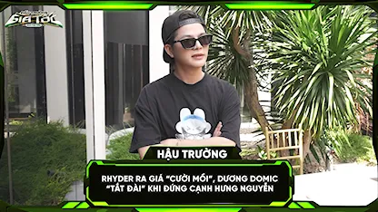 RHYDER ra giá 'cười mồi', Dương Domic 'tắt đài' khi đứng cạnh Hưng Nguyễn