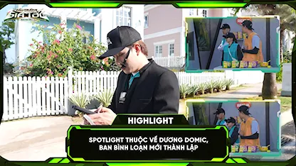 Spotlight thuộc về Dương Domic, ban bình loạn mới thành lập