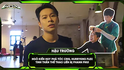 Ngô Kiến Huy phá tóc Cris, HURRYKNG flex tinh thần thể thao liền bị phanh phui