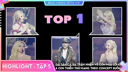 [Highlight Tập 5] - Gã Săn Cá ra trận nhận về cơn mưa lời khen, 4 con THIỀM THỪ mang theo concept buồn