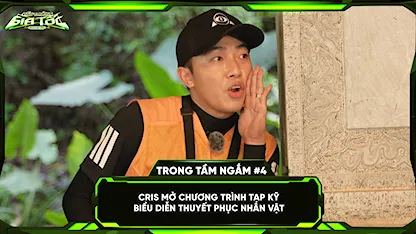 Cris mở chương trình tạp kỹ biểu diễn thuyết phục nhân vật
