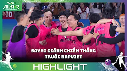 SAYHI giành chiến thắng trước RAPVIET