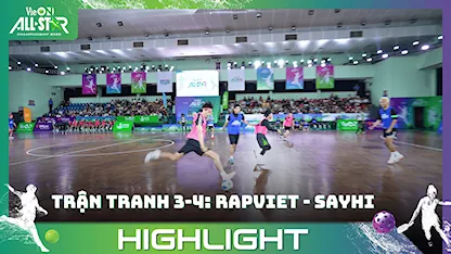 Trận tranh 3-4: RAPVIET - SAYHI