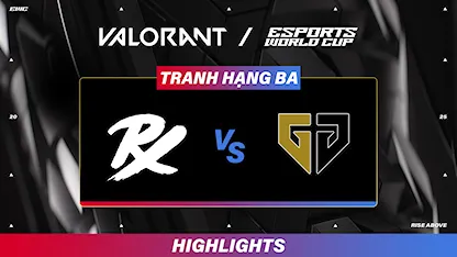 Highlight Paper Rex - Fnatic (Tranh Hạng 3 - Valorant tại EWC 2025)