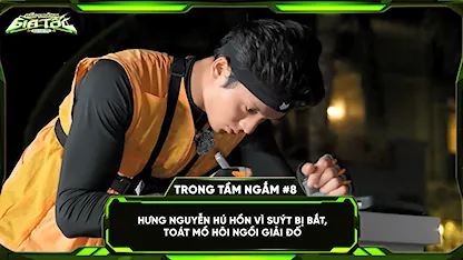 Đấu Trường Gia Tốc - Run For Time Vietnam - Hưng Nguyễn hú hồn vì suýt bị bắt, toát mồ hôi ngồi giải đố