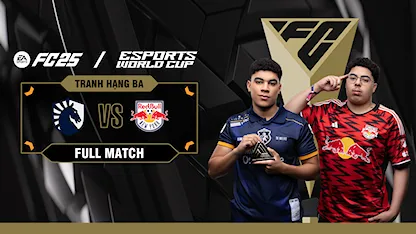 Full Match GuiBarros - Levi de Weerd (Tranh Hạng Ba - EA Sports FC 25 tại EWC 2025)