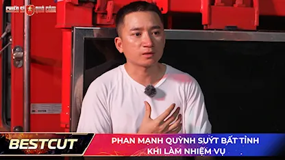 Phan Mạnh Quỳnh suýt bất tỉnh khi làm nhiệm vụ