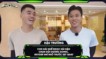 Con gái Quế Ngọc Hải dặn chọn đội Dương Domic, RHYDER nhí nhố trước set quay