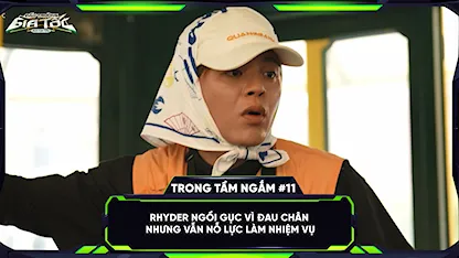RHYDER ngồi gục vì đau chân nhưng vẫn nỗ lực làm nhiệm vụ