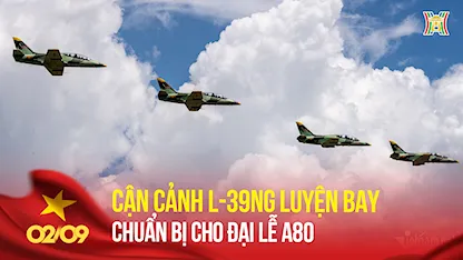 Cận Cảnh L-39ng Luyện Bay, Chuẩn Bị Cho Đại Lễ A80