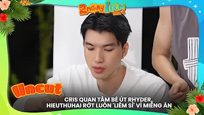 Cris quan tâm bé út RHYDER, HIEUTHUHAI rớt luôn 'liêm sỉ' vì miếng ăn