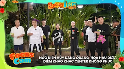 Ngô Kiến Huy đăng quang 'hoa hậu dừa',Diễm khao khác center không phục