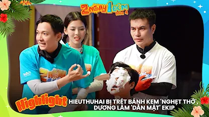 HIEUTHUHAI bị trét bánh kem 'nghẹt thở', Dương Lâm 'dằn mặt' ekip