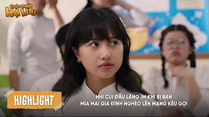 Nhi cúi đầu lặng im khi bị bạn mỉa mai gia đình nghèo lên mạng kêu gọi