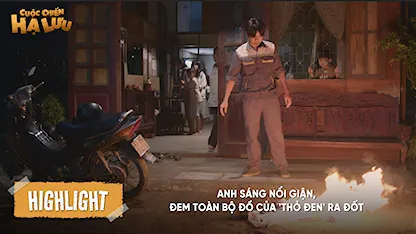 Anh Sáng nổi giận, đem toàn bộ đồ của 'Thỏ Đen' ra đốt