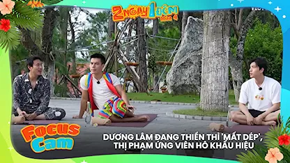 Dương Lâm đang thiền thì 'mất dép', thị phạm ứng viên hô khẩu hiệu